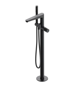 Omnires CONTOUR bateria wannowo-prysznicowa wolnostojąca antracyt szczotkowany CT8033AT