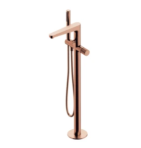 Omnires CONTOUR bateria wannowo-prysznicowa wolnostojąca miedź szczotkowana CT8033CPB