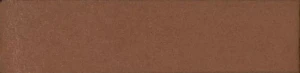 Marazzi Terramater Cotto Lux 9,1x37,5 MPLL brązowa płytka monokolor w rzemieślniczym wykonaniu