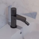 Bateria bidetowa stojąca Omnires CONTOUR antracyt szczotkowany CT8020AT