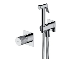 Omnires CONTOUR bateria bidetowa podtynkowa chrom połysk SYSCTBI1CR