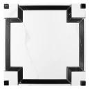Dunin Crossington Carrara GP 30x30 marmurowa mozaika w stylu Royal w czarnym i białym kolorze