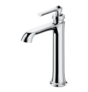Omnires ARMANCE wysoka bateria umywalkowa w stylu retro stojąca chrom połysk AM5212CR