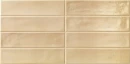 Delconca Ghiaccioli GH 1 Vaniglia Brick 6x25- beżowa, ścienna płytka cegiełka w połysku.