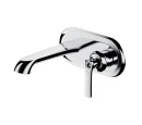 Bateria umywalkowa podtynkowa w stylu retro Omnires ARMANCE chrom połysk AM5215CR