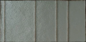 Marazzi Terramater Lichene Struttura 3D Ritmo Lux 18,6x37,5 MPM9 połyskująca strukturalna płytka ścienna monokolor w rzemieślniczym wykonaniu pochodzenia włoskiego