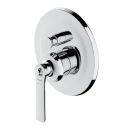 Bateria wannowo-prysznicowa podtynkowa w stylu retro Omnires ARMANCE chrom połysk AM5235CR