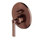 Bateria wannowo-prysznicowa podtynkowa w stylu retro Omnires ARMANCE miedź antyczna szczotkowana AM5235ORB