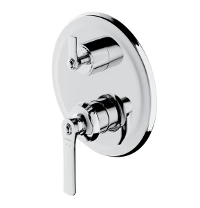 Omnires ARMANCE bateria wannowo-prysznicowa 3-wyjściowa podtynkowa w stylu retro chrom połysk AM5237CR