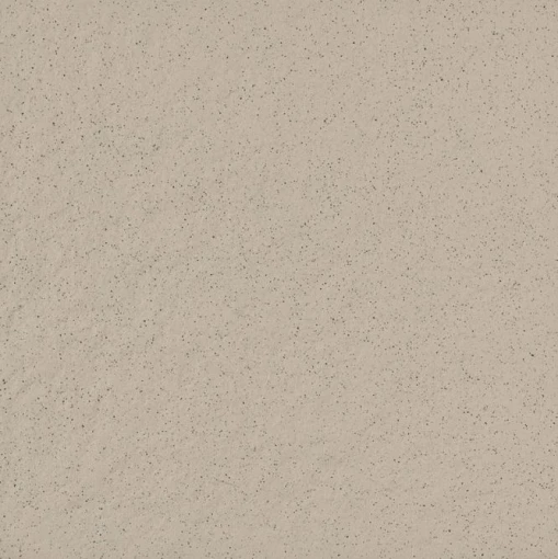 Kwadratowa płytka gresowa Marazzi SistemT Graniti Panna Rock o wymiarach 20x20 cm, w kolorze jasnobeżowym (kremowym) z widoczną, strukturalną powierzchnią typu Rock oraz gęstym, drobnoziarnistym nakropieniem imitującym naturalny granit.