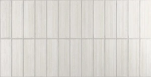 Gayafores Deco Kirei Clay 32x62,5 jasny lamelowany dekor ścienny w połysku