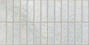 Gayafores Deco River Aqua 32x62,5- Niebieska, dekoracyjna, ryflowana, ścienna płytka dekoracyjna w połysku