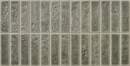 Zielona dekoracyjna ścienna płytka w połysku Gayafores Deco River Green 32x62,5