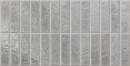 Gayafores Deco River Grey 32x62,5- szara, dekoracyjna płytka ścienna w połysku