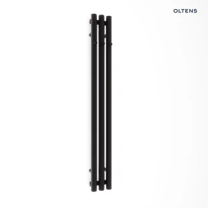 Oltens Stang grzejnik łazienkowy 120x15 cm czarny mat 55031300
