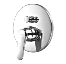 Bateria prysznicowo-wannowa podtynkowa Omnires ART DECO chrom połysk AD5135CR