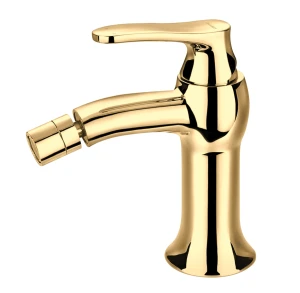 Omnires ART DECO bateria bidetowa stojąca złoty połysk AD5120GL