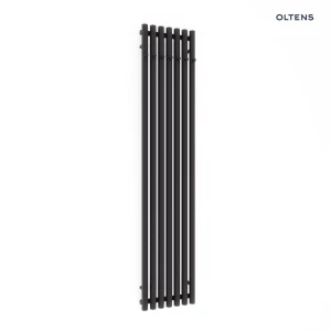 Oltens Stang grzejnik łazienkowy 180x37 cm czarny mat 55029300