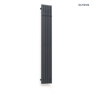 Oltens Stang (S) grzejnik łazienkowy 180x28 cm czarny mat 55027300