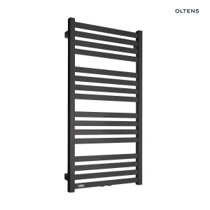Oltens Vanlig grzejnik łazienkowy 96x50 cm czarny mat 55007300