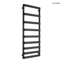 Oltens Varme grzejnik łazienkowy 129,5x50 cm czarny mat 55002300