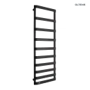 Oltens Varme grzejnik łazienkowy 151x50 cm czarny mat 55003300