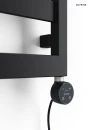 Oltens Benk (e) grzejnik elektryczny 91x50 cm czarny mat 55104300