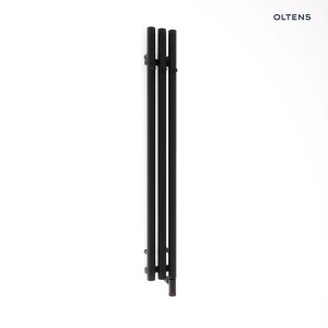 Oltens Stang (e) grzejnik łazienkowy 120x15 cm czarny mat 55131300