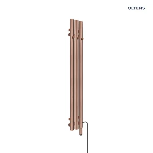 Oltens Stang (e) grzejnik elektryczny 120x15 cm miedź szczotkowana 55131610