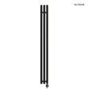 Oltens Stang (e) grzejnik elektryczny 150x15 cm czarny mat 55119300