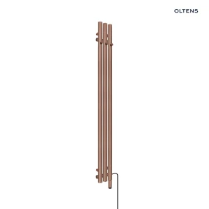 Oltens Stang (e) grzejnik elektryczny 150x15 cm miedź szczotkowana 55119610