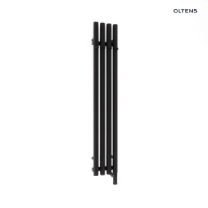 Oltens Stang (e) grzejnik łazienkowy 120x20,5 cm czarny mat 55132300