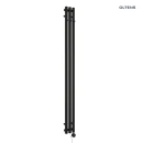Oltens Stang (e) grzejnik elektryczny 180x15 cm czarny mat 55111300