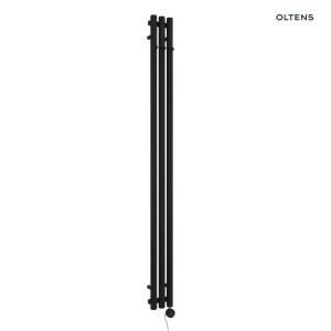 Oltens Stang (e) grzejnik elektryczny 180x15 cm czarny mat 55111300