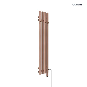 Oltens Stang (e) grzejnik elektryczny 120x20,5 cm miedź szczotkowana 55132610