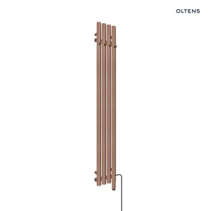 Oltens Stang (e) grzejnik elektryczny 150x20,5 cm miedź szczotkowana 55120610
