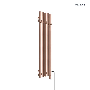 Oltens Stang (e) grzejnik elektryczny 120x26 cm miedź szczotkowana 55133610