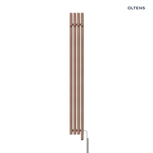 Oltens Stang (e) grzejnik elektryczny 180x20,5 cm miedź szczotkowana 55112610