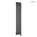 Oltens Stang (e) grzejnik elektryczny 150x26 cm czarny mat 55121300