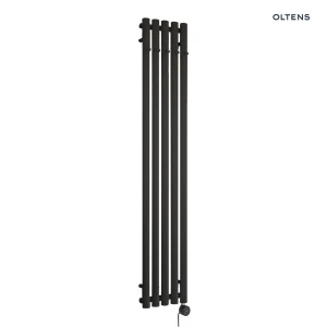 Oltens Stang (e) grzejnik elektryczny 150x26 cm czarny mat 55121300