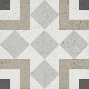 Estudio Coachella Lea 20x20 płytka imitująca lastryko patchwork