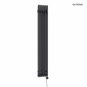 Oltens Stang (e) grzejnik elektryczny 180x26 cm czarny mat 55117300