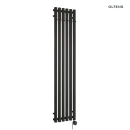 Oltens Stang (e) grzejnik elektryczny 150x31,5 cm czarny mat 55122300