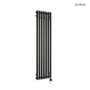 Oltens Stang (e) grzejnik elektryczny 150 x 37 cm czarny mat 55128300