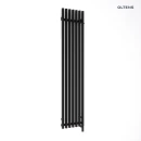 Oltens Stang (e) grzejnik elektryczny 180x37 cm czarny mat 55129300
