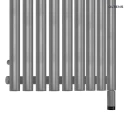 Oltens Stang (e) grzejnik elektryczny 180x48 cm nikiel 55130910