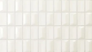 WOW 3DB Diamond Quartz Gloss 12,5x25 135538 biała połyskująca płytka cegiełka pochodzenia hiszpańskiego