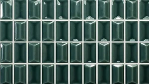 WOW 3DB Diamond Emerald  Gloss 12,5x25 135543 zielona połyskująca płytka cegiełka pochodzenia hiszpańskiego