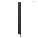 Oltens Stang S (e) grzejnik elektryczny 180x18 cm czarny mat 55125300