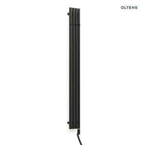 Oltens Stang S (e) grzejnik elektryczny 180x18 cm czarny mat 55125300